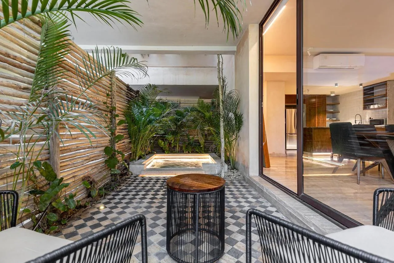 103 Cozy Apartment With Private Terrace 2 Bedroom 2 Ba Tulum 0*,  Mexico