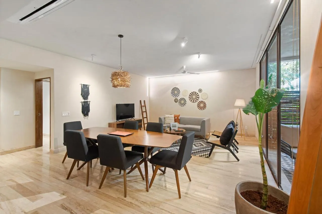 103 Cozy Apartment With Private Terrace 2 Bedroom 2 Ba Tulum 0*,  Mexico
